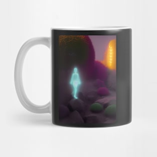 ETHEREAL COOL GHOST ON  HALLOWEEN Mug